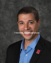 Studio portrait of Tyrell Ross, Director of Finance and Budget, College of Business. September 10, 2