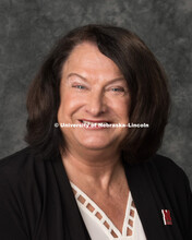Studio portrait of Ginger Uzendoski, Senior Assistant Director of Programs and Operations, College o