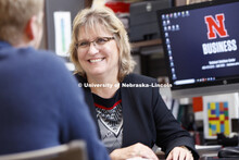 Chris Timm, associate director of employer experience and outreach in the Business Career Center. Co