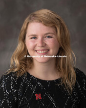 Studio portrait of Rachel Funk, Research Specialist, Center for Science, Mathematics and Computer Ed