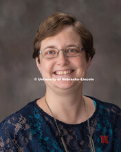 Studio portrait of Wendy Smith, Associate Director, Center for Science, Mathematics and Computer Edu