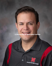 Studio portrait of Matt Kilbride, Computer Specialist, College of Arts and Science. November 20, 201