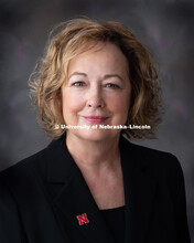 Studio portrait of Laurie Bellows, Interim Vice Chancellor of Student Affairs and Professor of Pract