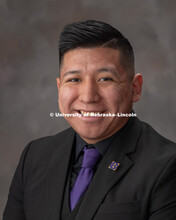 Studio portrait of Francisco Lopez, Panhellenic Executives. December 20, 2018. 