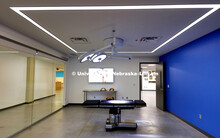 A surgical suite to train clients is part of the new facilities. Virtual Incision has relocated to t