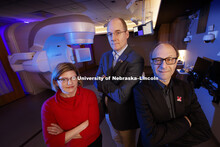Researchers Becky Deegan and Kenneth Bayles of UNMC and David Berkowitz of UNL are jumpstarting the 