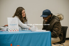 The Husker Civic Challenge Service Learning Fair was held January 16, 2019 in the Nebraska Union on 
