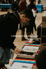 The Husker Civic Challenge Service Learning Fair was held January 16, 2019 in the Nebraska Union on 