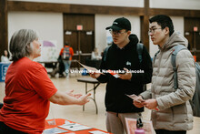 The Husker Civic Challenge Service Learning Fair was held January 16, 2019 in the Nebraska Union on 