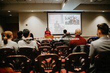 The Chancellor’s Keynote Address speaker was Jasmine Kingsley, Vice President - Legal and General 