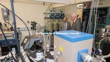 The Nebraska University Regents and other University officials toured a variety of campus facilities