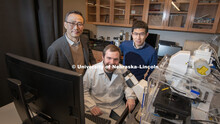 Research done by Ruiguo Yang (back right), Jung Yul Lim (back left), and a team of students, includi