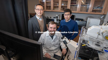 Research done by Ruiguo Yang (back right), Jung Yul Lim (back left), and a team of students, includi