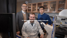 Research done by Ruiguo Yang (back right), Jung Yul Lim (back left), and a team of students, includi