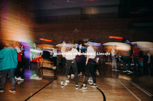 Silent Disco was a free event sponsored by Campus Recreation in the Coliseum along with GLO rock cli