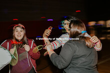 Silent Disco was a free event sponsored by Campus Recreation in the Coliseum along with GLO rock cli