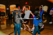 Silent Disco was a free event sponsored by Campus Recreation in the Coliseum along with GLO rock cli