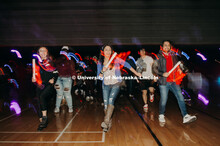 Silent Disco was a free event sponsored by Campus Recreation in the Coliseum along with GLO rock cli