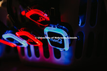 Silent Disco was a free event sponsored by Campus Recreation in the Coliseum along with GLO rock cli