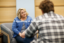 Victim Advocacy photo shoot in Health Center. February 8, 2019. 