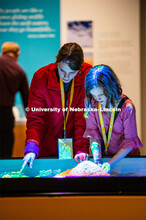 Guests enjoyed the new exhibits at the Cherish Nebraska exhibit, which will open to the public on Sa