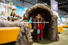 Guests enjoyed the new exhibits at the Cherish Nebraska exhibit, which will open to the public on Sa