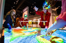 Guests enjoyed the new exhibits at the Cherish Nebraska exhibit, which will open to the public on Sa