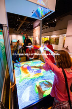 Guests enjoyed the new exhibits at the Cherish Nebraska exhibit, which will open to the public on Sa