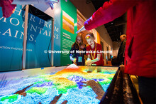 Guests enjoyed the new exhibits at the Cherish Nebraska exhibit, which will open to the public on Sa