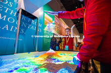 Guests enjoyed the new exhibits at the Cherish Nebraska exhibit, which will open to the public on Sa