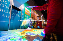Guests enjoyed the new exhibits at the Cherish Nebraska exhibit, which will open to the public on Sa