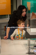 Guests enjoyed the new exhibits at the Cherish Nebraska exhibit, which will open to the public on Sa