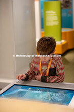 Guests enjoyed the new exhibits at the Cherish Nebraska exhibit, which will open to the public on Sa
