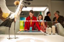 Guests enjoyed the new exhibits at the Cherish Nebraska exhibit, which will open to the public on Sa