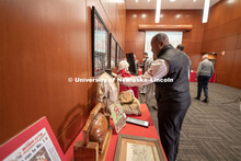Everyone was invited to enjoy a cupcake and join in the festivities with their Husker friends at the