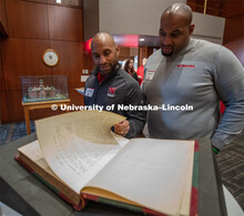 Everyone was invited to enjoy a cupcake and join in the festivities with their Husker friends at the