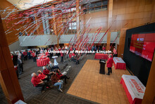 As Chancellor Ronnie Green finished up his speech, confetti cannons showered the surprised crowd. Ev