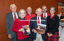 Everyone was invited to enjoy a cupcake and join in the festivities with their Husker friends at the