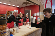 The East Campus Administration served up Nifty 150 ice cream as part of the N150's Charter Week cele