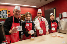 The East Campus Administration served up Nifty 150 ice cream as part of the N150's Charter Week cele