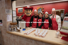 The East Campus Administration served up Nifty 150 ice cream as part of the N150's Charter Week cele