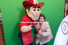 The Umbrella Photo Booth was on site for people to have a comemorative photo taken for Charter Week.
