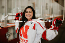 Justice is the President and co-founder of the Women’s Hockey Club at the University of Nebraska. 