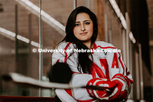 Justice is the President and co-founder of the Women’s Hockey Club at the University of Nebraska. 