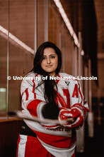 Justice is the President and co-founder of the Women’s Hockey Club at the University of Nebraska. 