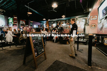 The University of Nebraska State Museum's Science Café is held each month at the Happy Raven in dow