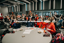 Power of Huskers was held in the Willa Cather Dining Center. The University of Nebraska–Lincoln’
