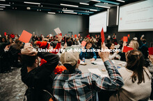 Power of Huskers was held in the Willa Cather Dining Center. The University of Nebraska–Lincoln’