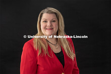 Studio portrait of Shelby Foged, Human Resources and Payroll Generalist for Hixson-Lied College of F