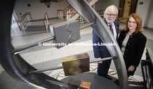 Paul Black, Chairperson and Charles Bessey Professor of Biochemistry, and Concetta DiRusso, George H